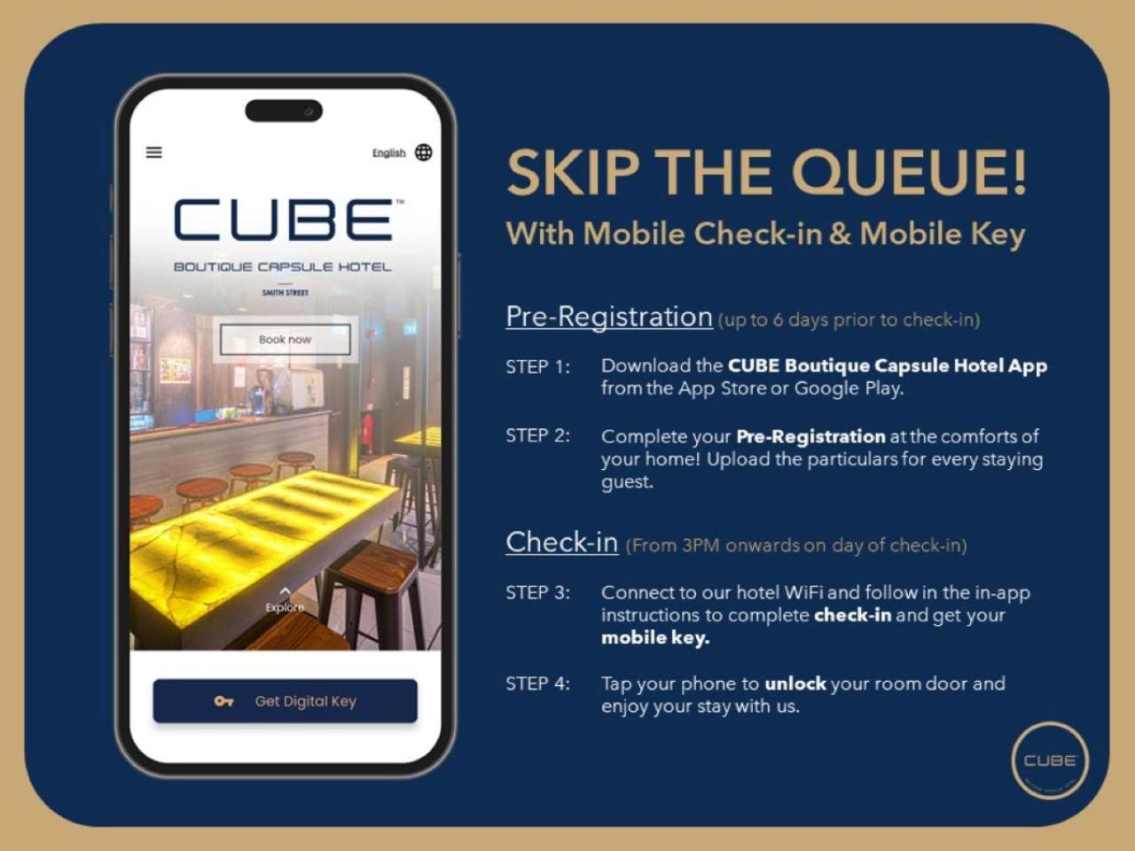 Cube Family Boutique Capsule Hotel At Chinatown Singapore Exteriör bild