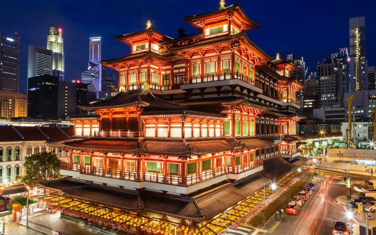 Cube Family Boutique Capsule Hotel At Chinatown Singapore Exteriör bild