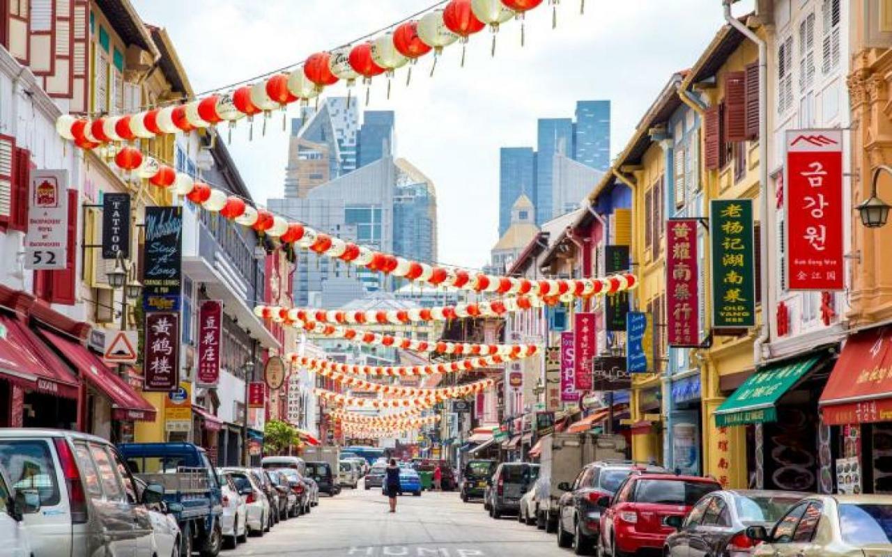 Cube Family Boutique Capsule Hotel At Chinatown Singapore Exteriör bild